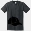 DryBlend ® 50 Cotton/50 Poly Pocket T Shirt Thumbnail