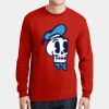 DryBlend ® 50 Cotton/50 Poly Long Sleeve T Shirt Miniatura