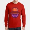 DryBlend ® 50 Cotton/50 Poly Long Sleeve T Shirt Miniatura