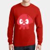 DryBlend ® 50 Cotton/50 Poly Long Sleeve T Shirt Miniatura