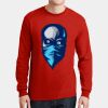 DryBlend ® 50 Cotton/50 Poly Long Sleeve T Shirt Miniatura
