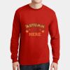 DryBlend ® 50 Cotton/50 Poly Long Sleeve T Shirt Miniatura