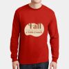 DryBlend ® 50 Cotton/50 Poly Long Sleeve T Shirt Miniatura