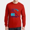 DryBlend ® 50 Cotton/50 Poly Long Sleeve T Shirt Thumbnail