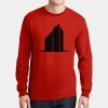 DryBlend ® 50 Cotton/50 Poly Long Sleeve T Shirt Thumbnail
