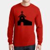 DryBlend ® 50 Cotton/50 Poly Long Sleeve T Shirt Thumbnail