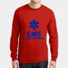 DryBlend ® 50 Cotton/50 Poly Long Sleeve T Shirt Miniatura