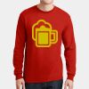 DryBlend ® 50 Cotton/50 Poly Long Sleeve T Shirt Thumbnail