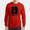 DryBlend ® 50 Cotton/50 Poly Long Sleeve T Shirt Thumbnail
