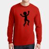 DryBlend ® 50 Cotton/50 Poly Long Sleeve T Shirt Thumbnail