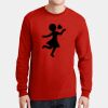 DryBlend ® 50 Cotton/50 Poly Long Sleeve T Shirt Thumbnail