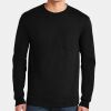 Ultra Cotton ® 100% US Cotton Long Sleeve T Shirt with Pocket Miniatura