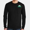 Ultra Cotton ® 100% US Cotton Long Sleeve T Shirt with Pocket Miniatura