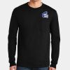 Ultra Cotton ® 100% US Cotton Long Sleeve T Shirt with Pocket Thumbnail