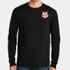 Ultra Cotton ® 100% US Cotton Long Sleeve T Shirt with Pocket Thumbnail