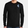Ultra Cotton ® 100% US Cotton Long Sleeve T Shirt with Pocket Miniatura