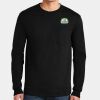 Ultra Cotton ® 100% US Cotton Long Sleeve T Shirt with Pocket Thumbnail