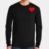 Ultra Cotton ® 100% US Cotton Long Sleeve T Shirt with Pocket Thumbnail