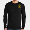 Ultra Cotton ® 100% US Cotton Long Sleeve T Shirt with Pocket Thumbnail