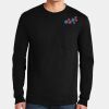 Ultra Cotton ® 100% US Cotton Long Sleeve T Shirt with Pocket Thumbnail