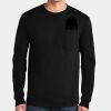 Ultra Cotton ® 100% US Cotton Long Sleeve T Shirt with Pocket Thumbnail