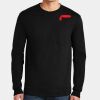 Ultra Cotton ® 100% US Cotton Long Sleeve T Shirt with Pocket Thumbnail