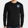 Ultra Cotton ® 100% US Cotton Long Sleeve T Shirt with Pocket Thumbnail