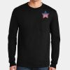 Ultra Cotton ® 100% US Cotton Long Sleeve T Shirt with Pocket Thumbnail