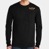 Ultra Cotton ® 100% US Cotton Long Sleeve T Shirt with Pocket Thumbnail