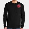 Ultra Cotton ® 100% US Cotton Long Sleeve T Shirt with Pocket Thumbnail