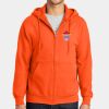 Essential Fleece Full Zip Hooded Sweatshirt Thumbnail